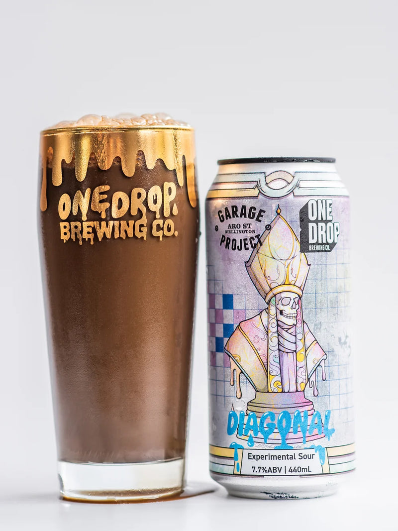 One Drop x Garage Project Diagonal Experimental Sour Can 440mL