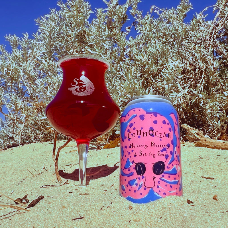 Sailors Grave X Hop Nation Commocean Mulberry, Blueberry & Sea Fig Gose Can 355mL