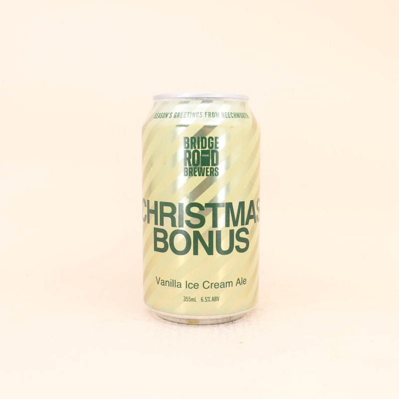 Bridge Road Christmas Bonus Vanilla Ice Cream Ale Can 355mL