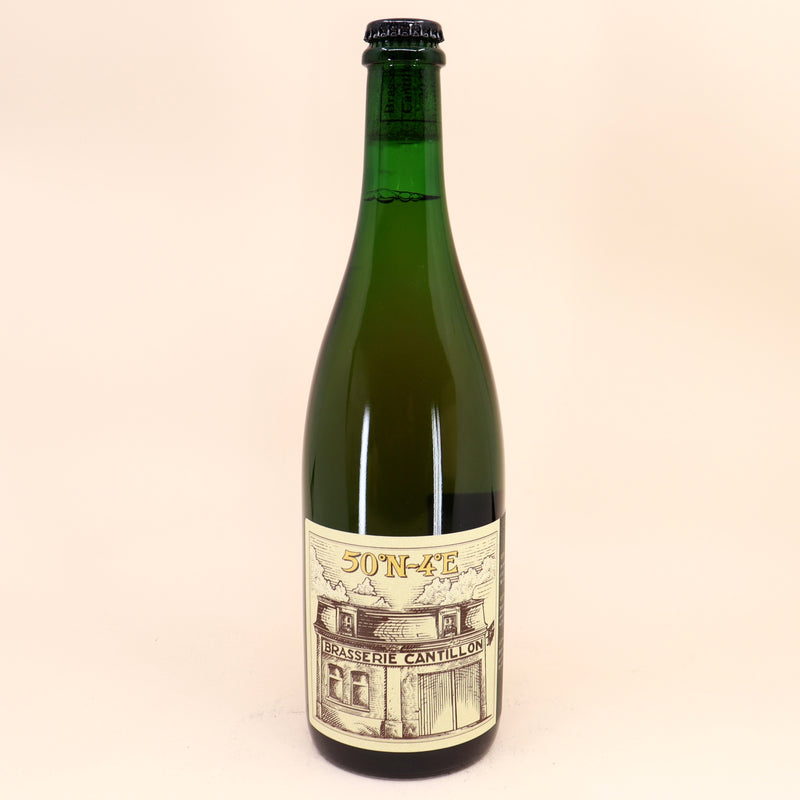 Cantillon 50°N - 4°E Rhum and Congac aged Lambic Bottle 750mL