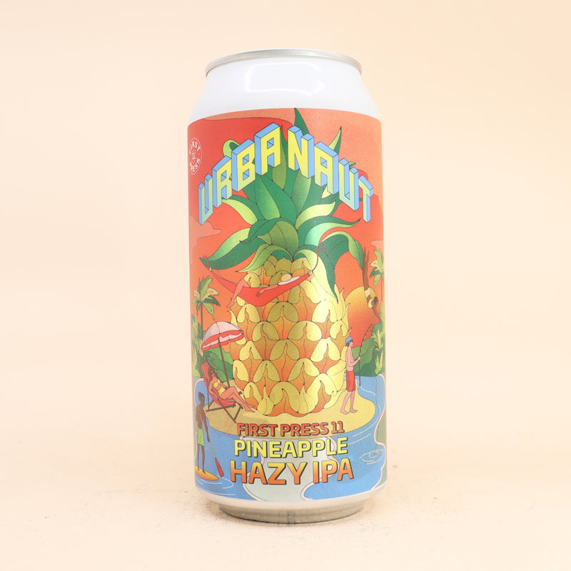 Urbanaut First Press 11 Pineapple Hazy IPA Can 440mL