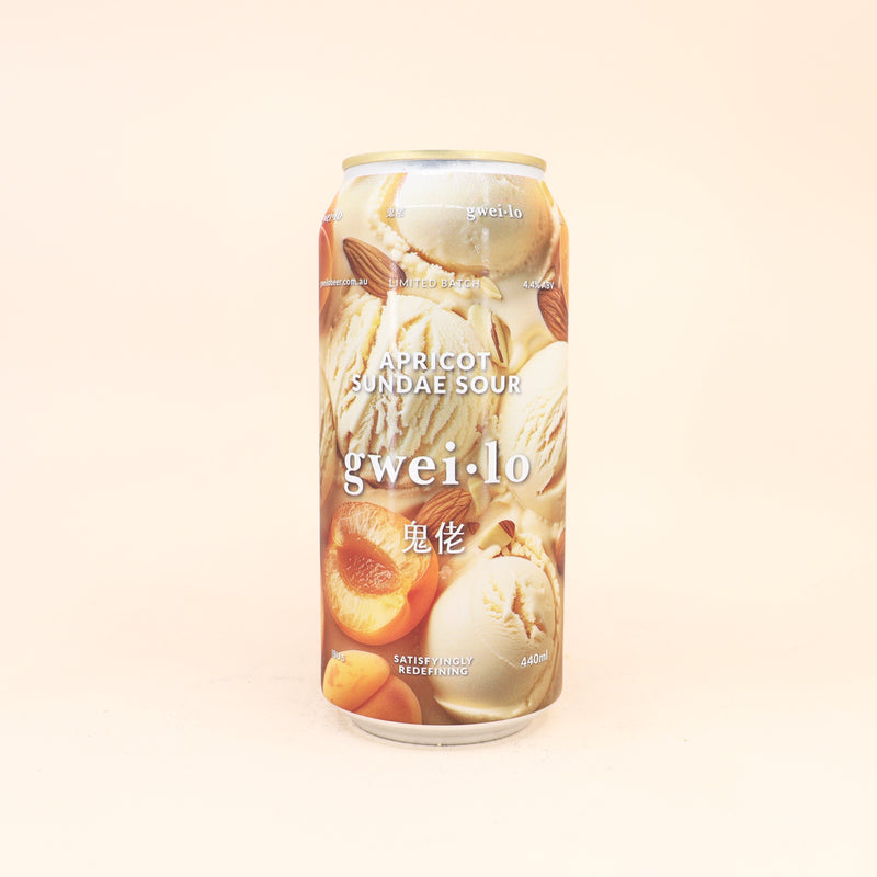 Gweilo Apricot Sundae Sour Can 440ml