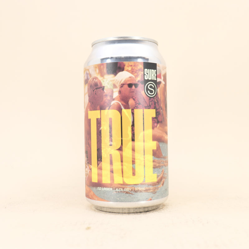 Sure True NZ Lager Can 375ml