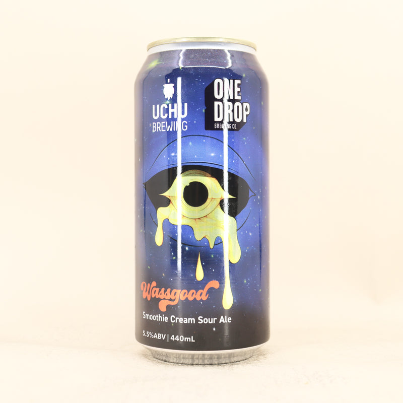 One Drop x Uchu Brewing Wassgood Smoothie Sour Can 440ml