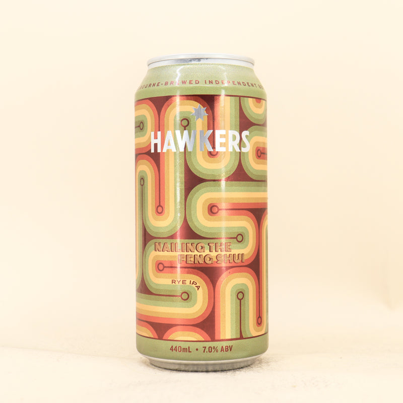 Hawkers Nailing The Feng Shui Rye IPA Can 440ml