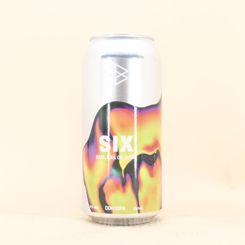 Range SIX Rain Hail or Shine DDH DIPA Can 440ml