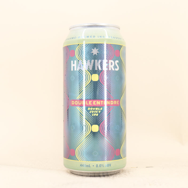 Hawkers Double Entendre Juicy IPA Can 440ml