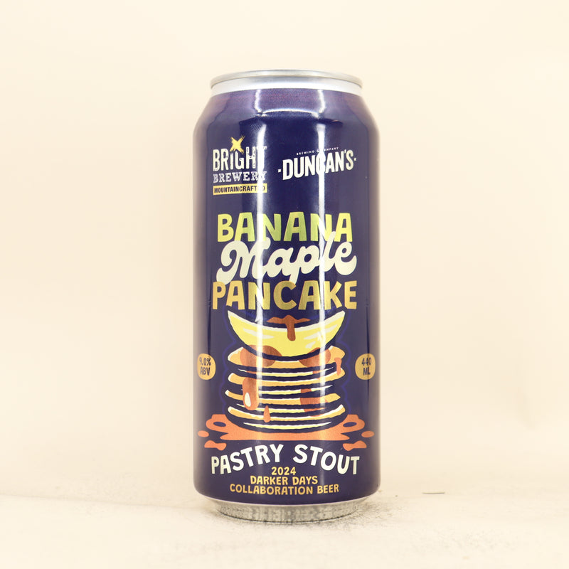 Bright x Duncan’s 2024 Darker Days Banana Pancake Imperial Pastry Stout Can 440ml