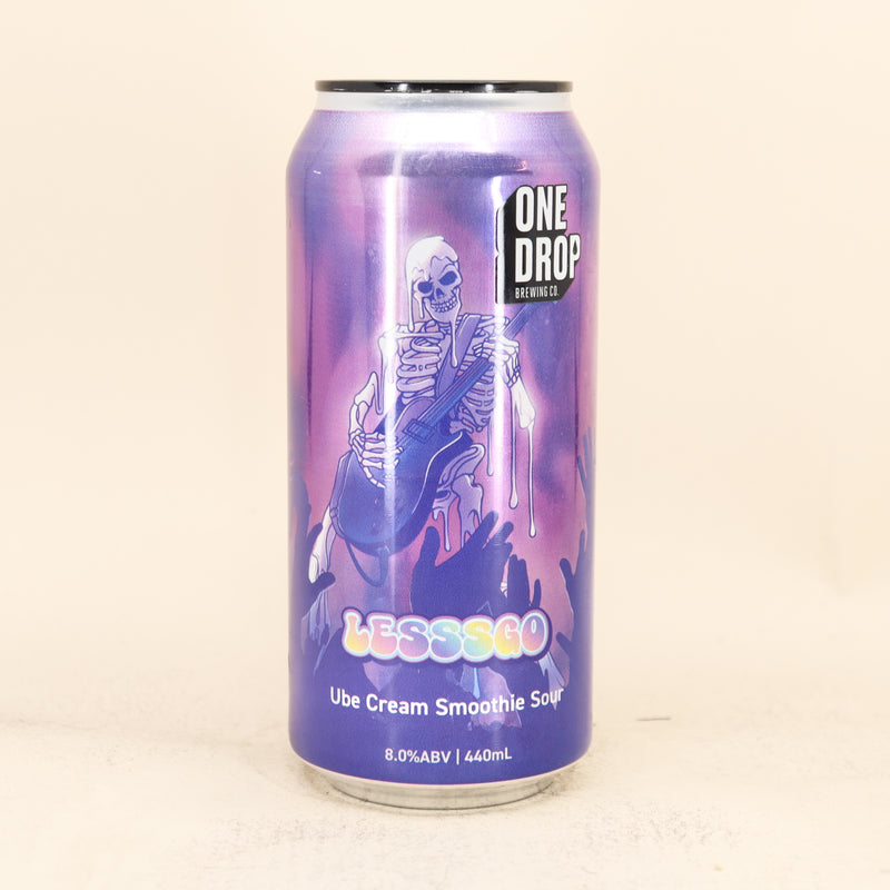 One Drop Lesssgo Ube Cream Smoothie Sour Can 440ml