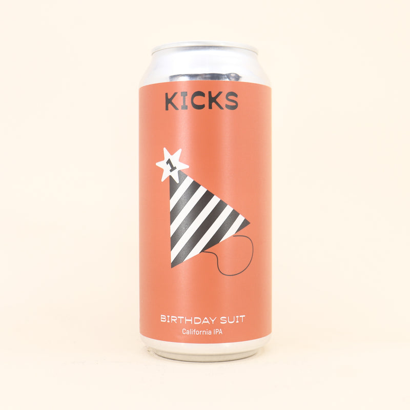 Kicks Birthday Suit California IPA Can 440ml