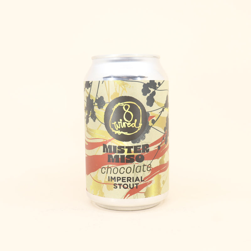 8 Wired Mister Miso Chocolate Stout Can 330ml