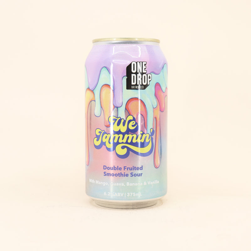 One Drop We Jammin’ Double Fruited Smoothie Sour Can 375ml