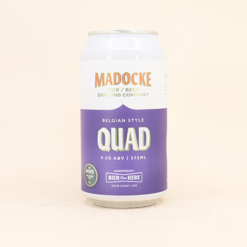 Madocke Belgian Style Quad Can 375ml