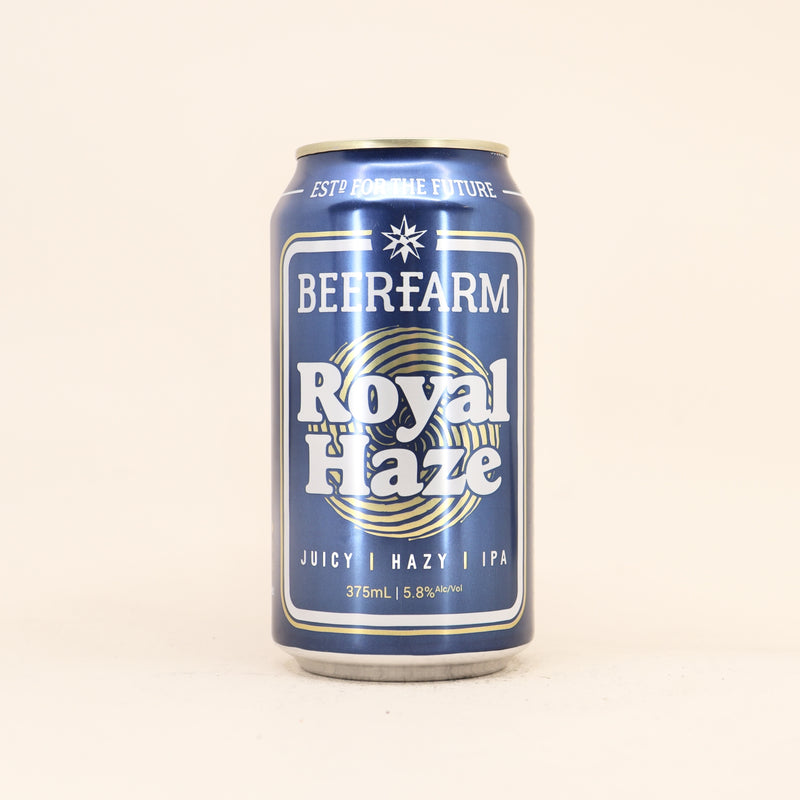 Beerfarm Royal Haze Hazy IPA Can 375ml