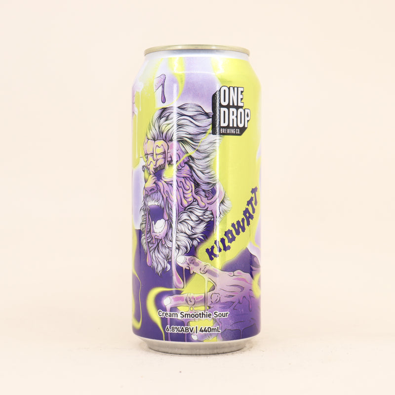 One Drop Kilowatt Cream Smoothie Sour Can 440ml