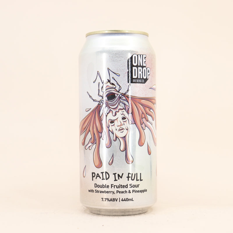 One Drop Paid In Full Double Fruited Sour Can 440ml