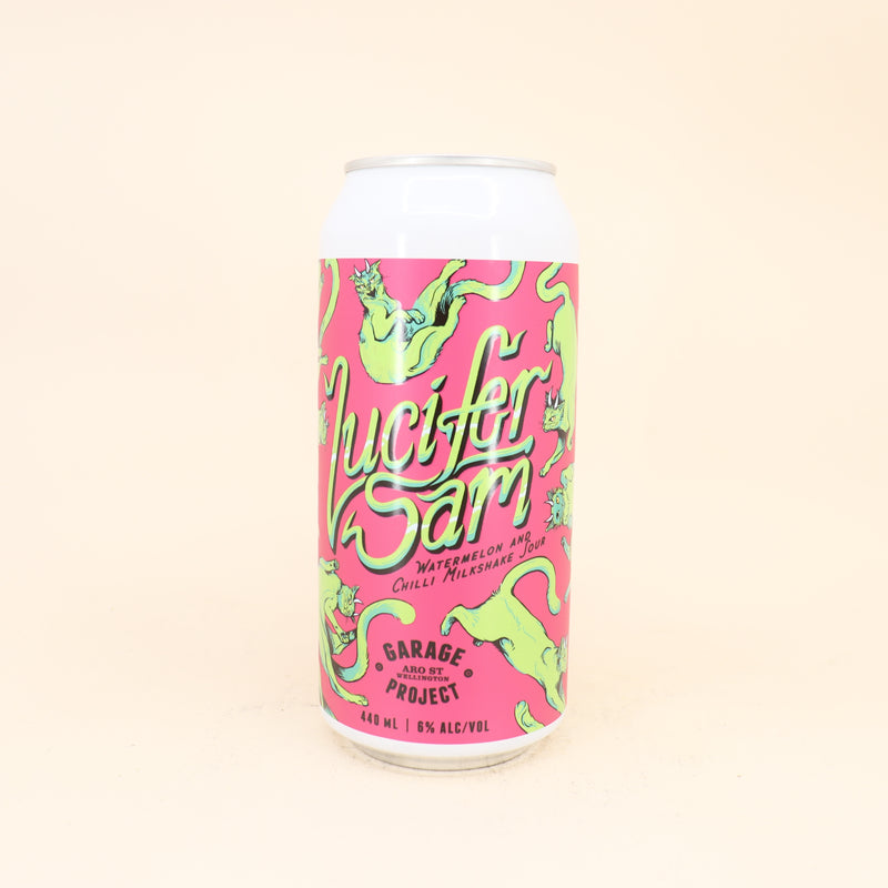 Garage Project Lucifer Sam Watermelon and Chilli Milkshake Sour Can 440mL