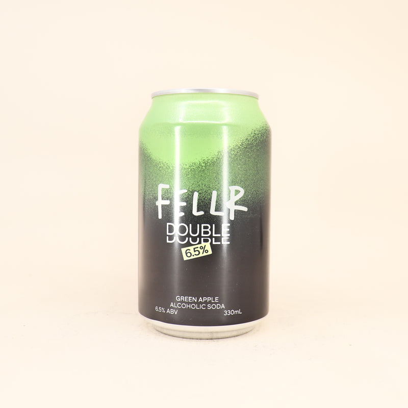 Fellr Double Green Apple Alcoholic Soda Can 330mL