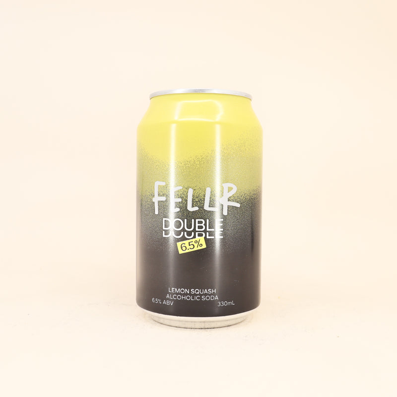 Fellr Double Lemon Squash Alcoholic Soda Can 330mL