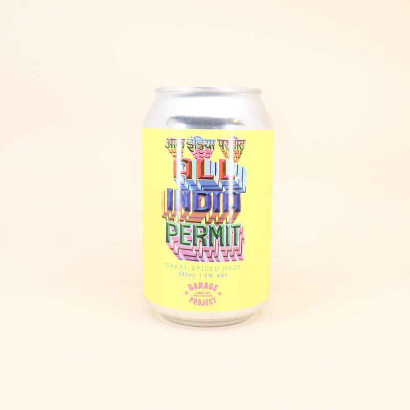 Garage Project All India Permit Chaat Spiced Hazy Pale Can 330mL