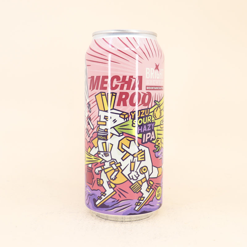 Bright MechaRoo Yuzu Sour IPA Can 440ml