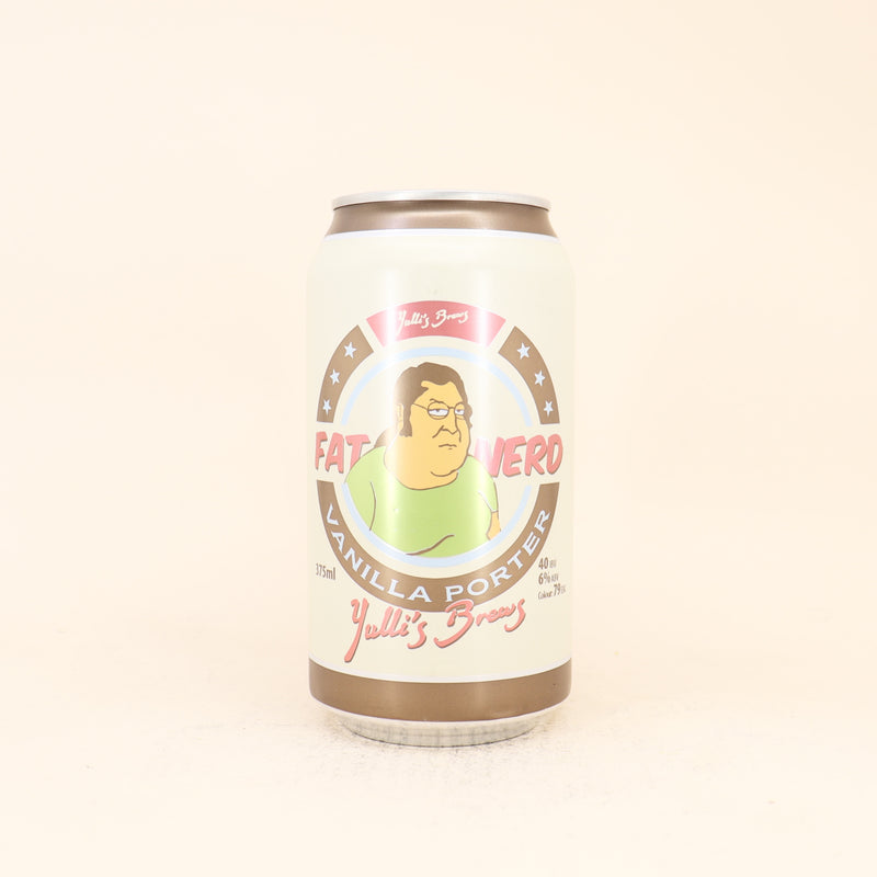 Yulli’s Fat Nerd Vanilla Porter Can 375mL