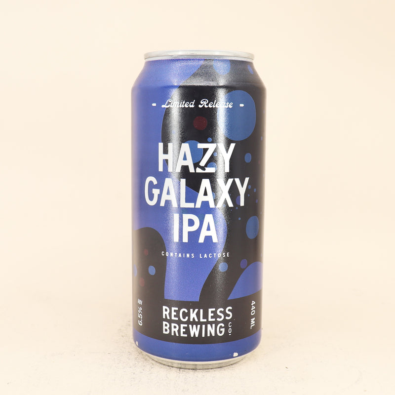 Reckless Hazy Galaxy IPA Can 440mL