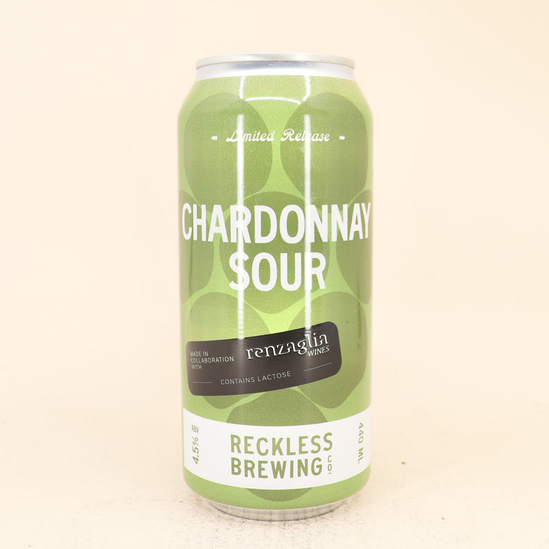 Reckless Chardonnay Sour Can 440mL