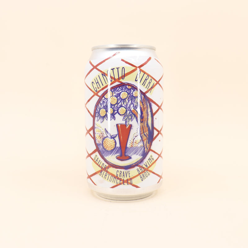 Sailors Grave Chinotto Birra Amber Ale Can 355mL