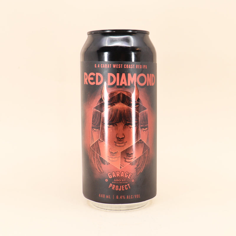 Garage Project Red Diamond West Coast Red IPA Can 440mL