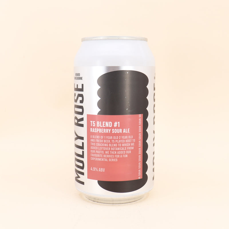 Molly Rose Tank 5 Blend Spiced Sour Ale With Raspberries Can 375mL