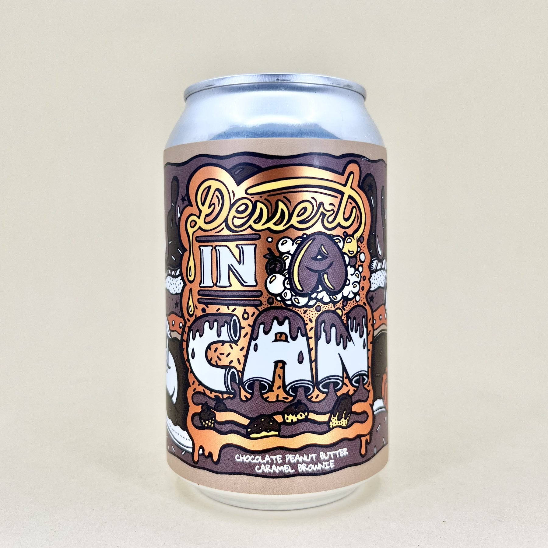 Amundsen Dessert In A Can Chocolate Peanut Butter Brownie Can 330ml